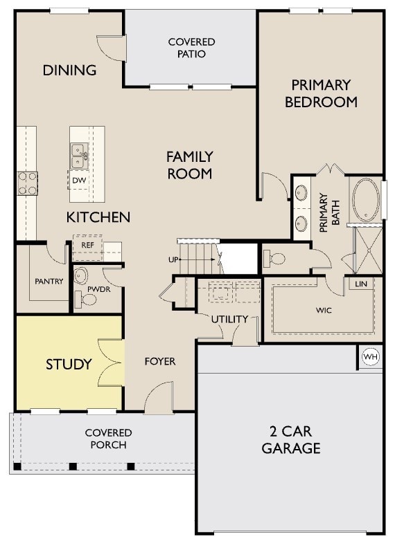 The Hyde Floor plan