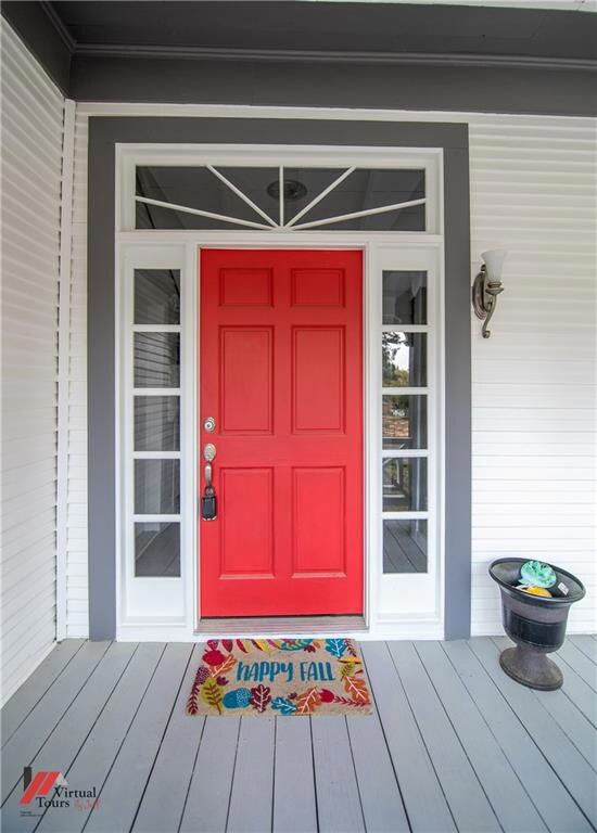 Inviting front door