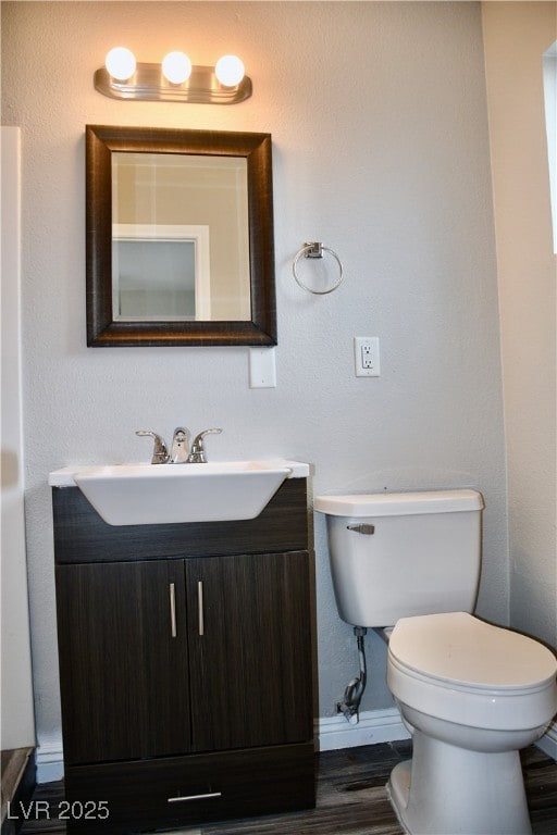 Bathroom featuring vanity and Vinyl flooring