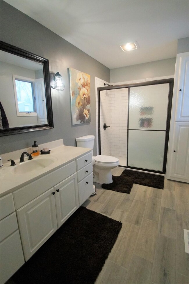 No more sharing bathrooms with the kids!  Ceramic 