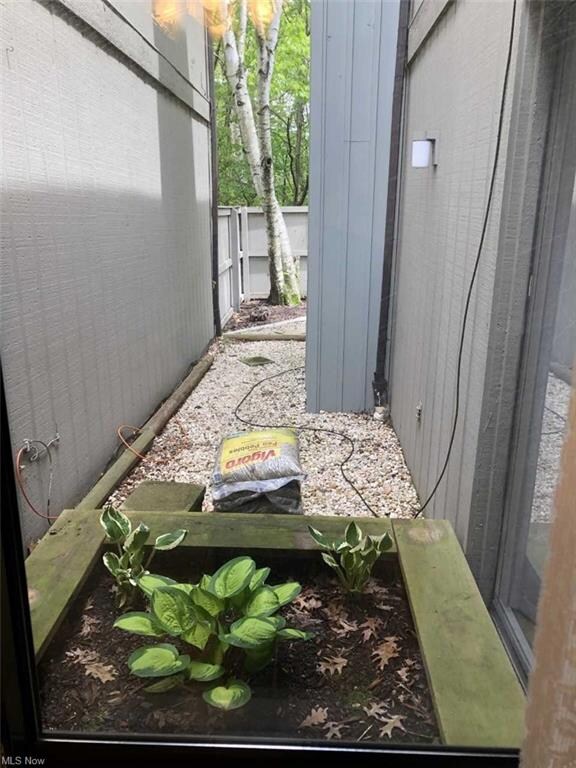 This window in the kitchen eating area provides a nice view....