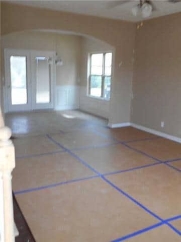 Great Room with hardwood floors