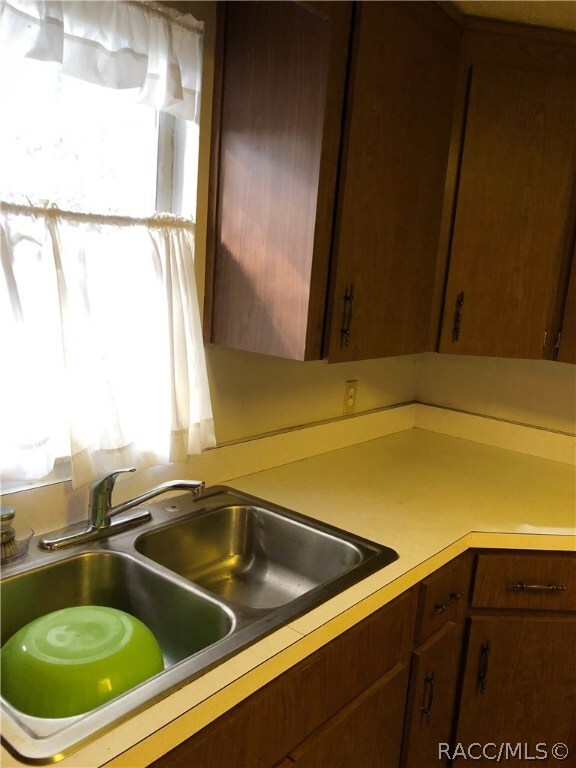Sunny southern exposure in kitchen.