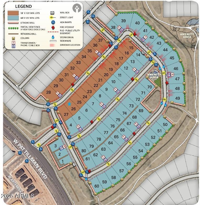 Home Location Map