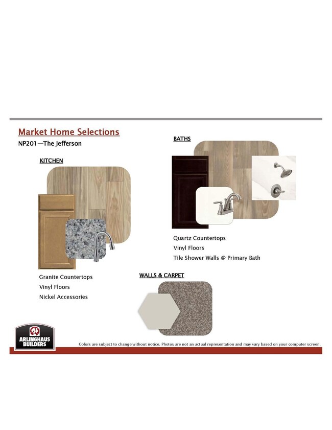 The Jefferson- interior selections