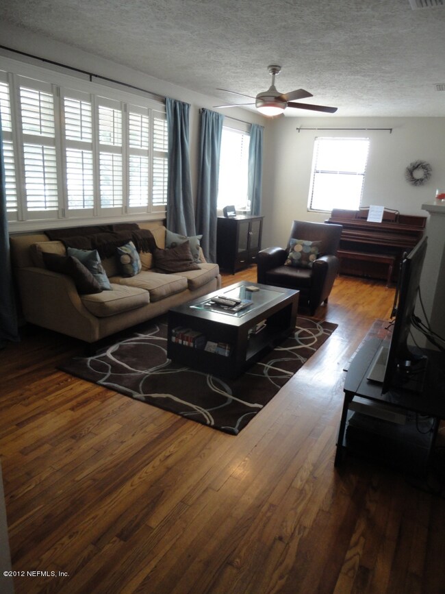 Long view of living room