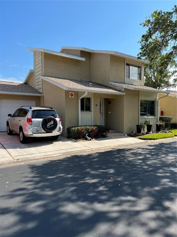 Front of House with Garage