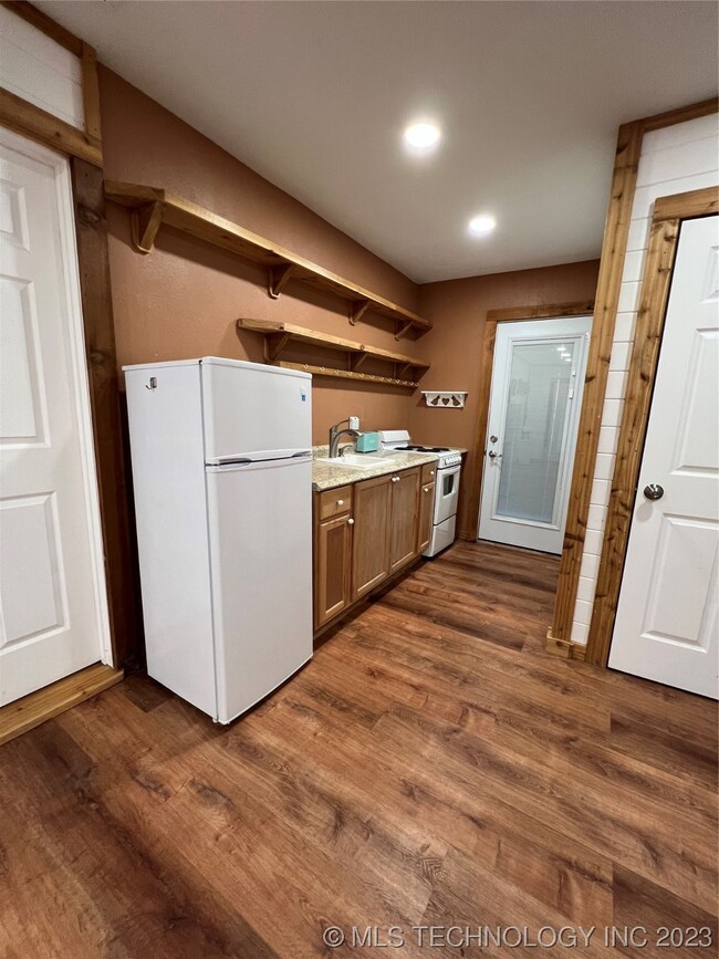 Converted Garage Kitchenette