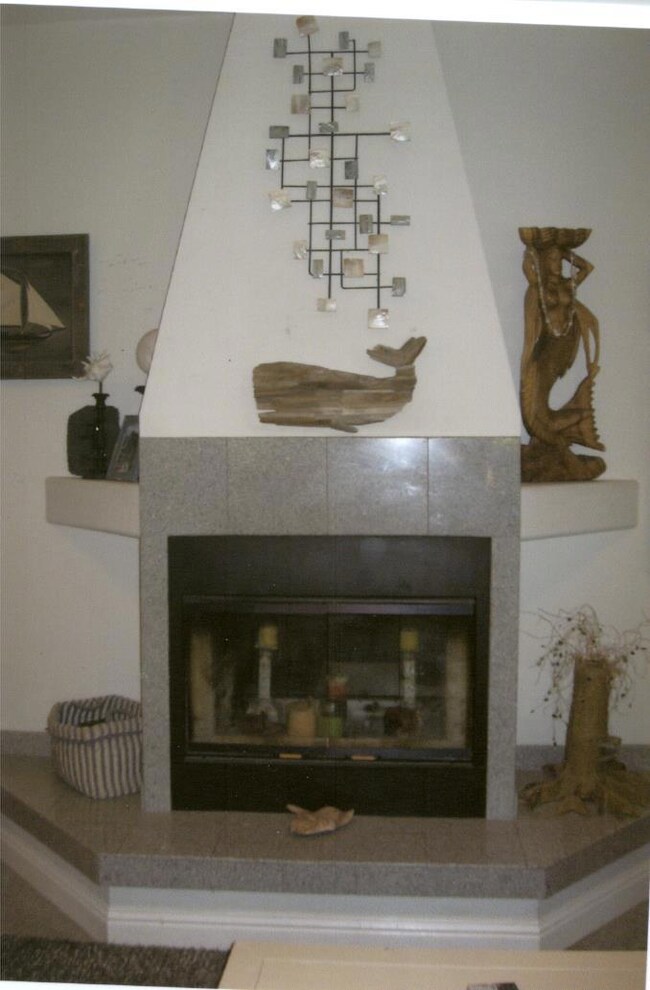 Dual fireplace