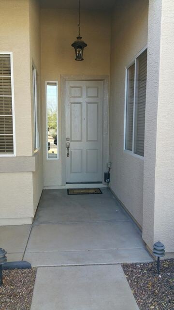 Front entrance