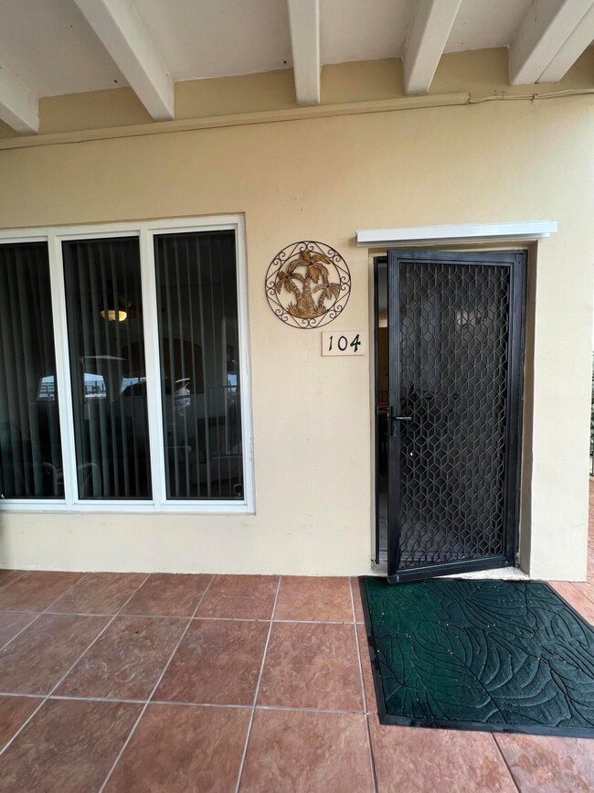 Front Door and Window