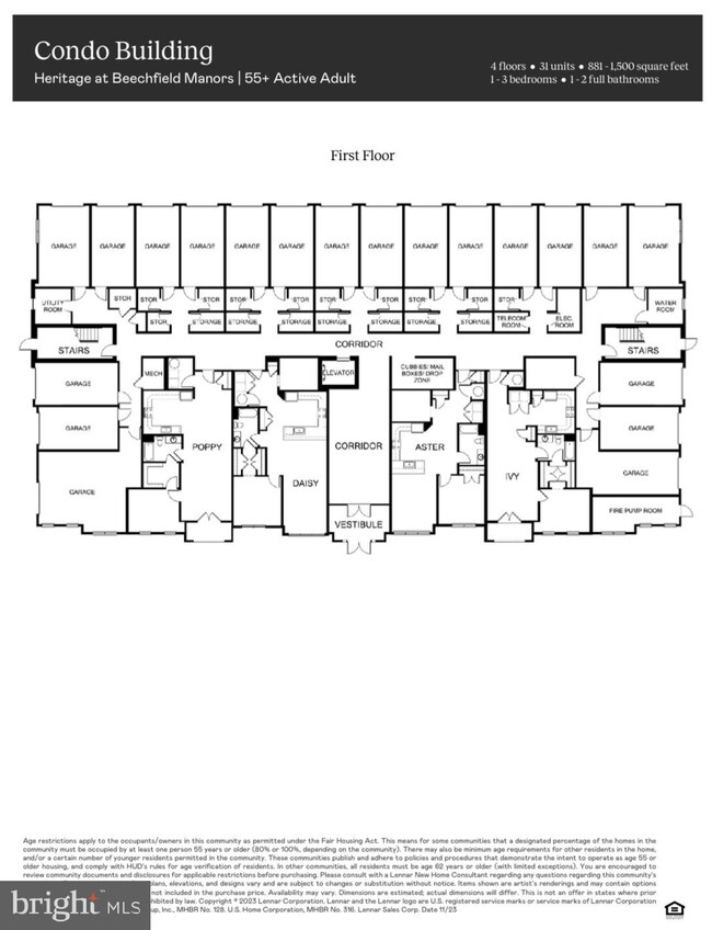 Beechfield Manors - Heritage Condos | Active Adult unit J- 8309, Bowie, MD 20720 - photo 3