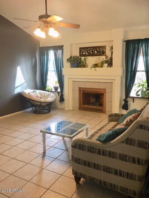 Brown living room