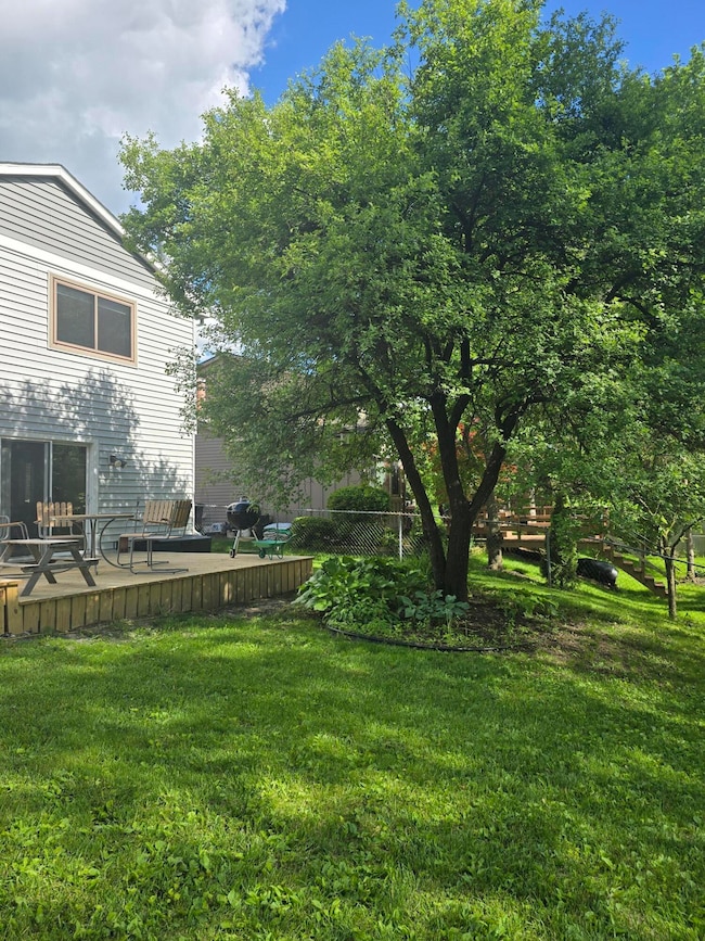 backyard new deck