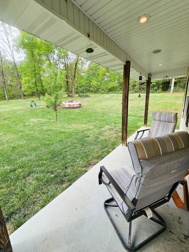 View from front porch