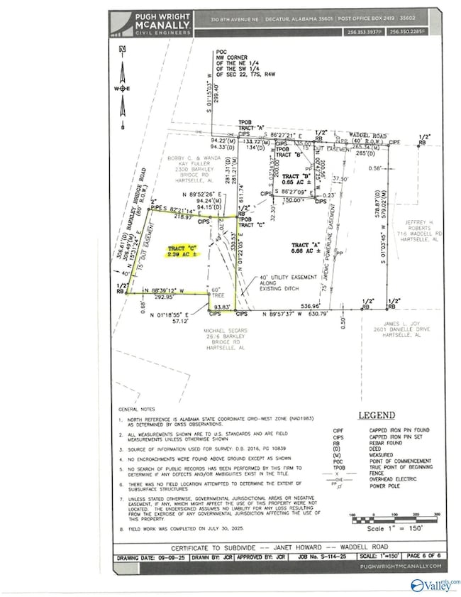 2.39 +/- ACRES Barkley Bridge Rd, Hartselle, AL 35640 - photo 6