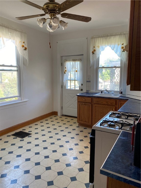 Kitchen on main floor
