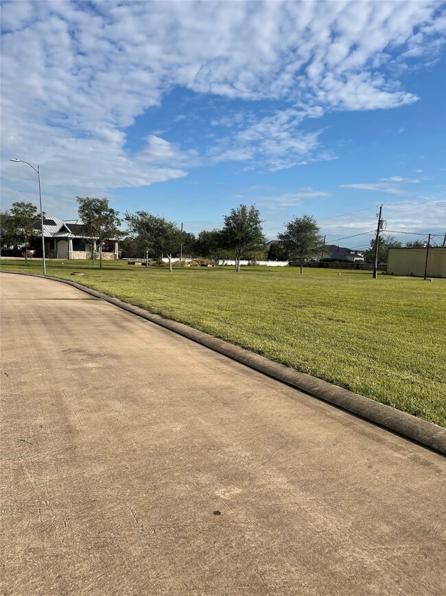 View looking down the street at Lots and Adjacent
