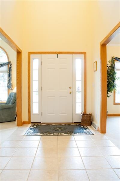 Another view of the spacious foyer.