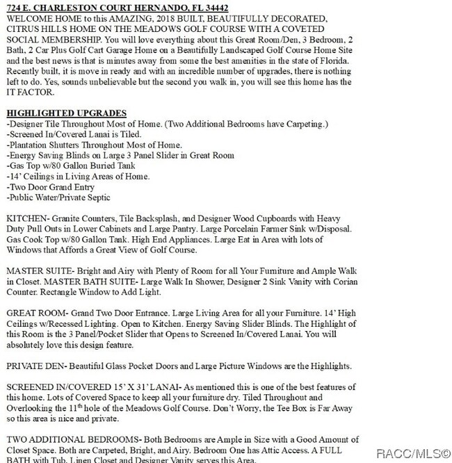 724 E Charleston Ct, Hernando, FL 34442 - photo 2