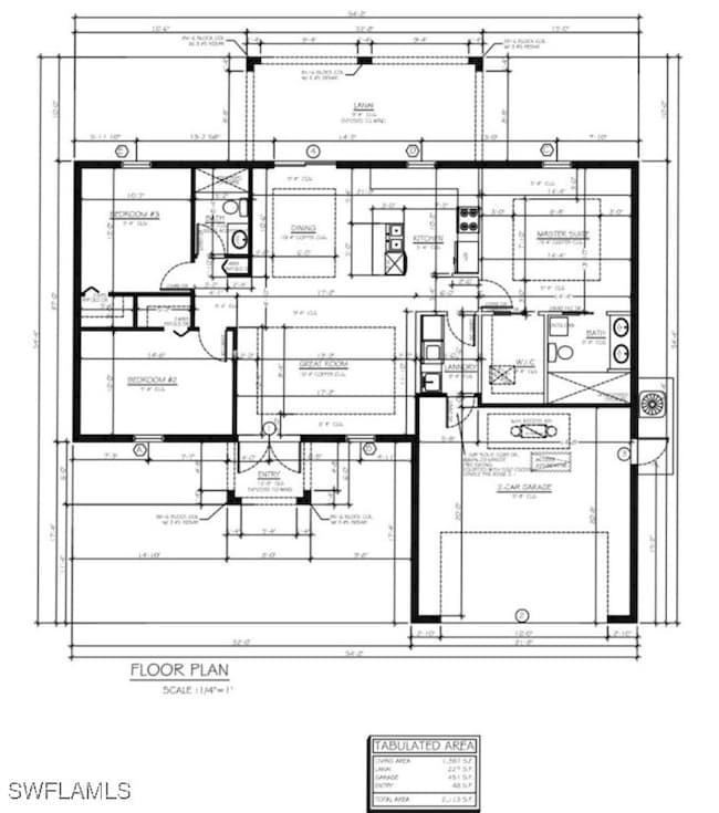 View of layout