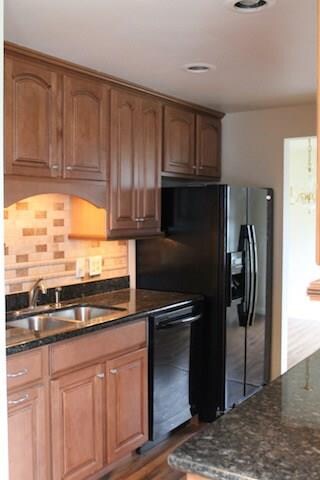 Tile backsplash