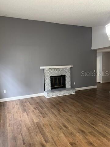 Cozy fireplace awaits you for chillier evenings.