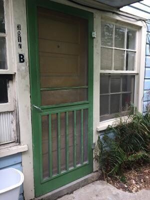 Front Door of B-1