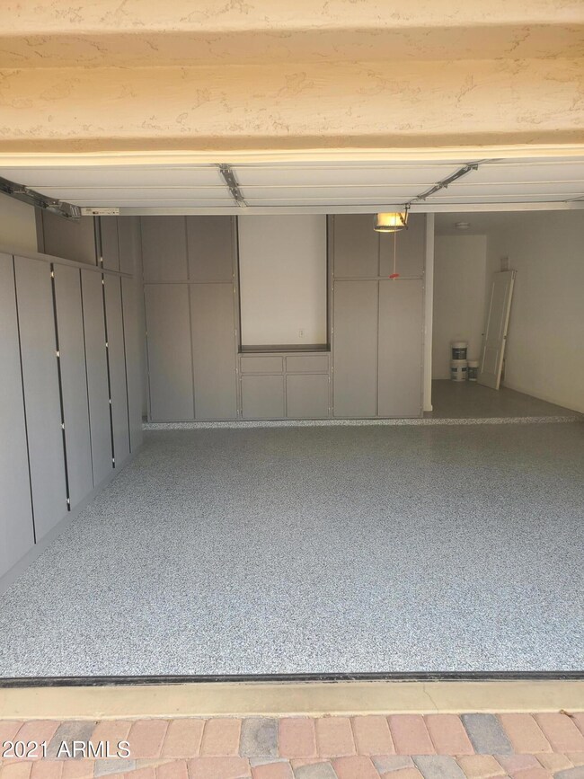 New Epoxy Floors and Custom Cabinets