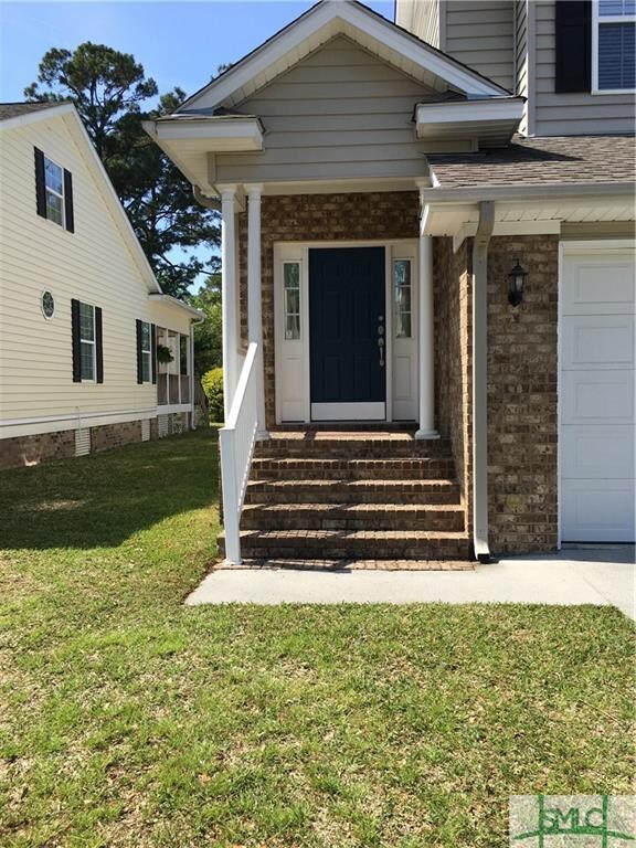 Front door from the street.