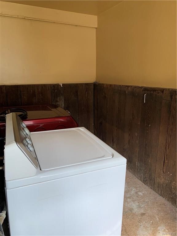 First floor laundry