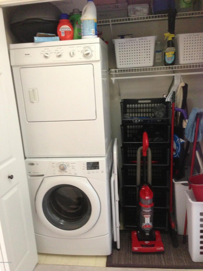 In unit laundry