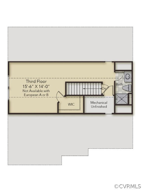 THIRD FLOOR - This home includes the finished 3rd