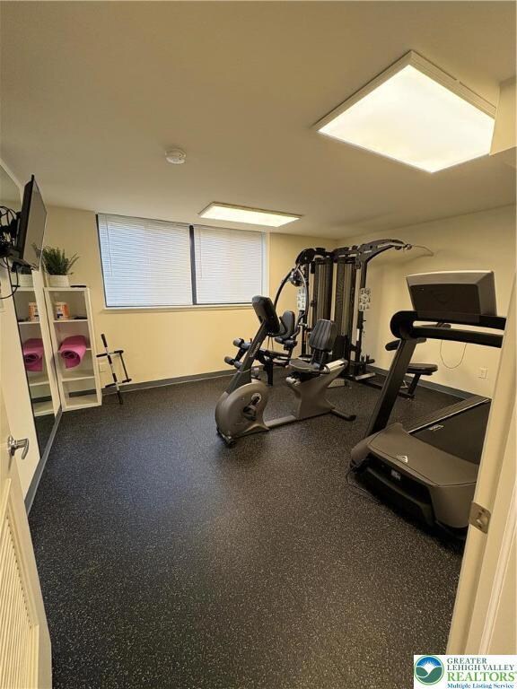 on-premises community gym