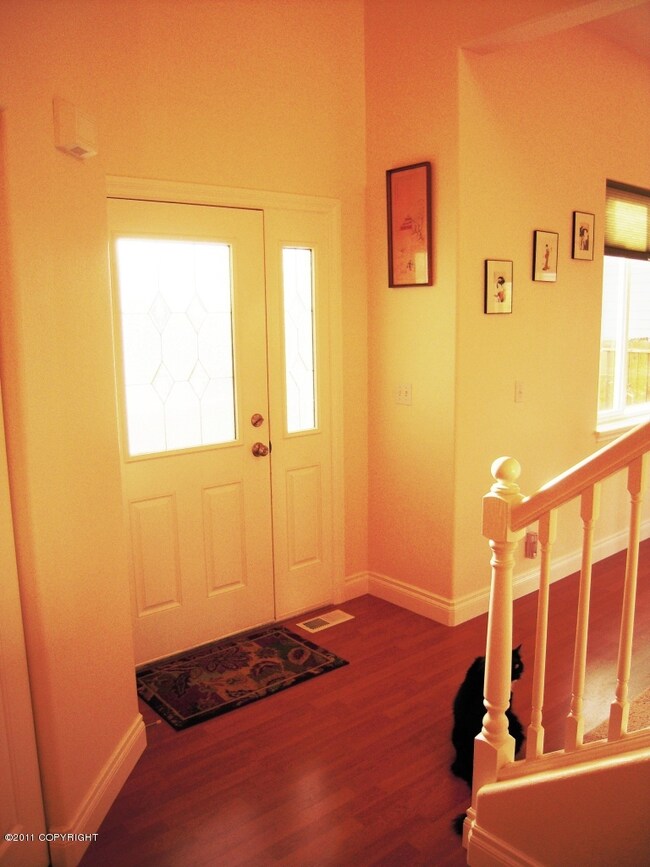 Spacious, sunny, 2-story front entry