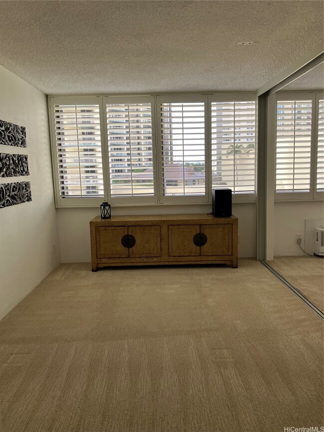 Bedroom with Plantation Shutters