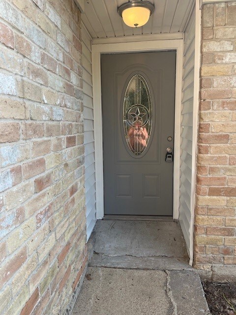 Walk up to a Freshly Painted Front Door