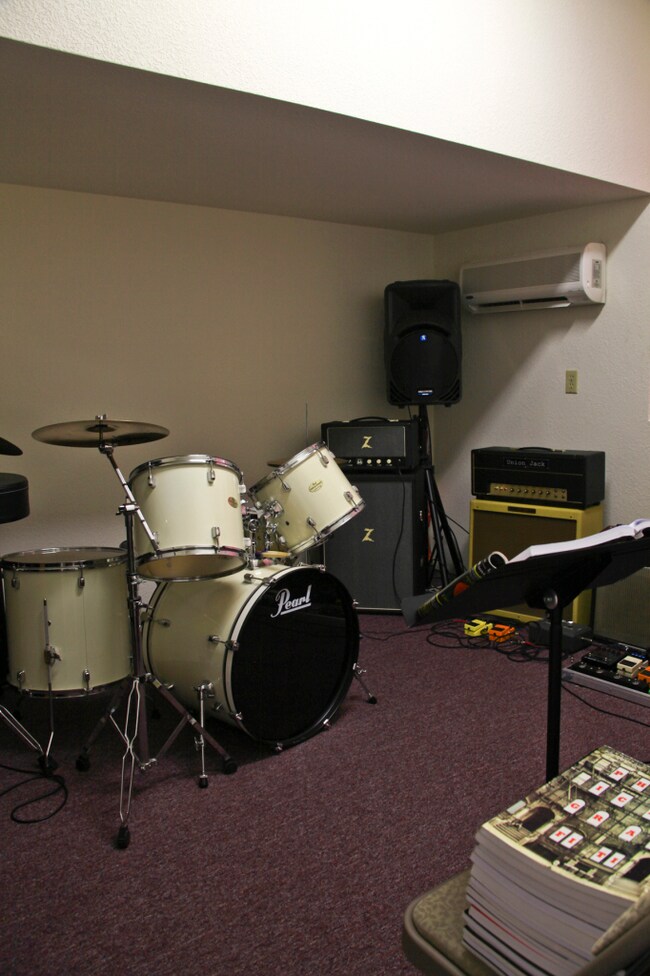 Music Room in Garage