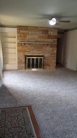 Bedford Stone fireplace!