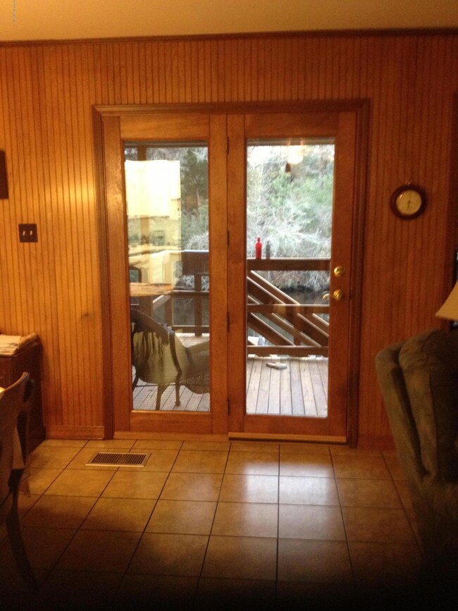 INSIDE FRENCHDOORS