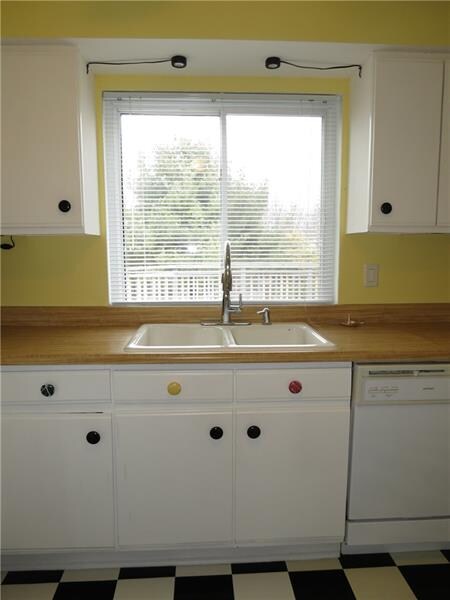 Even the kitchen sink has a great view onto the de