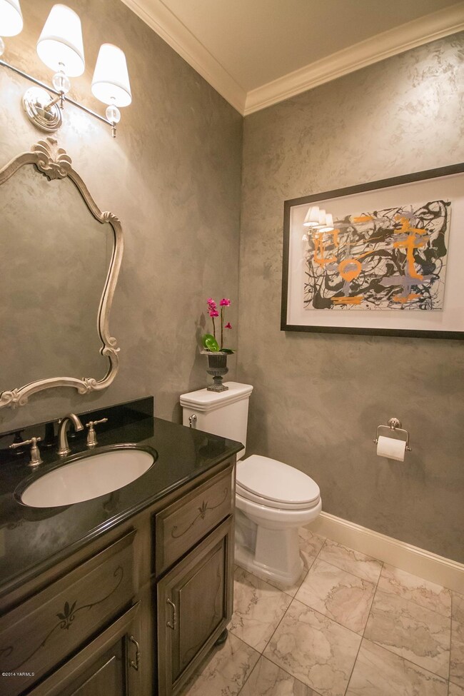 Detailed Powder Room