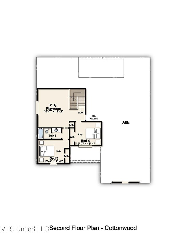 2nd Floor Cottonwood