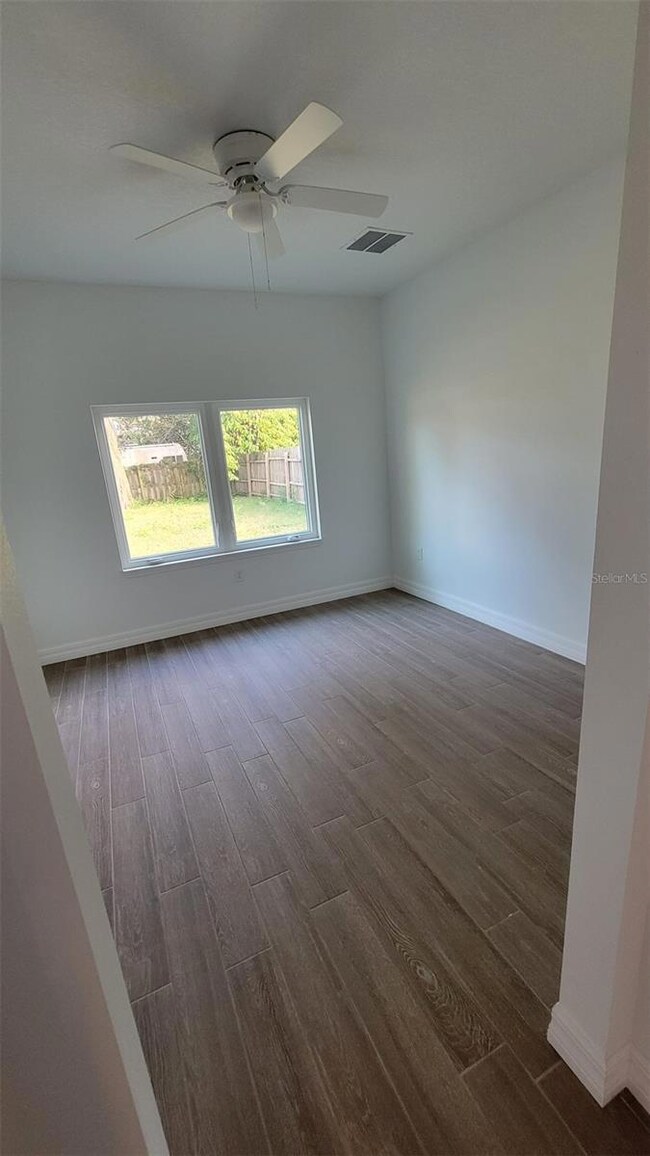 Master Bedroom view to back yard