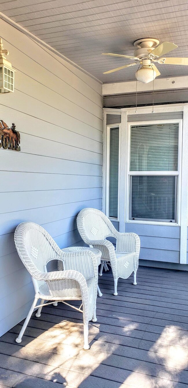 Front covered porch