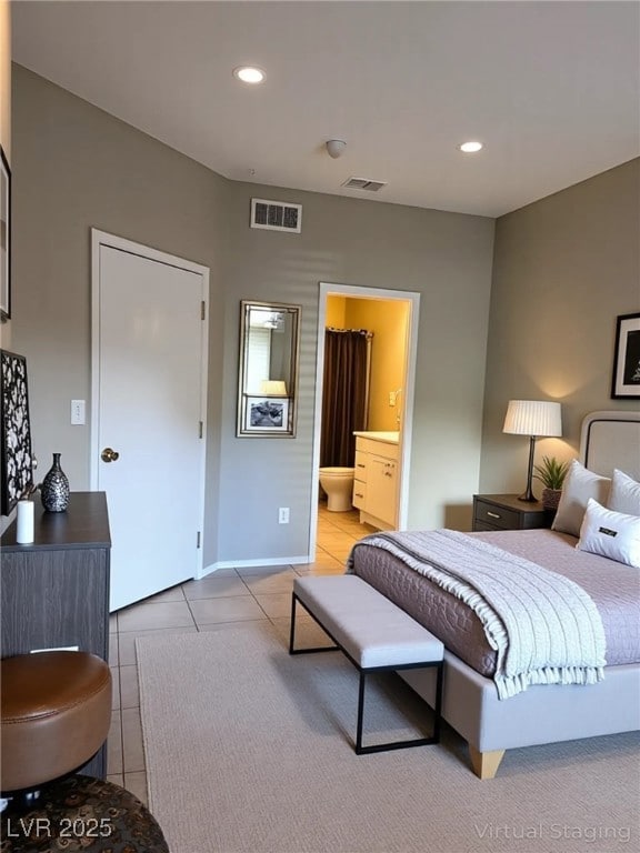 Large secondary bedroom with ensuite bathroom