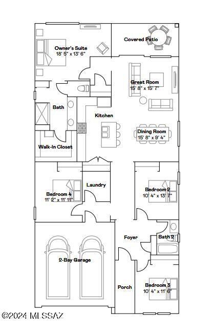 Mesquite D Floorplan EDP