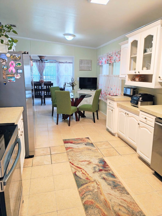 Kitchen into Breakfast Area