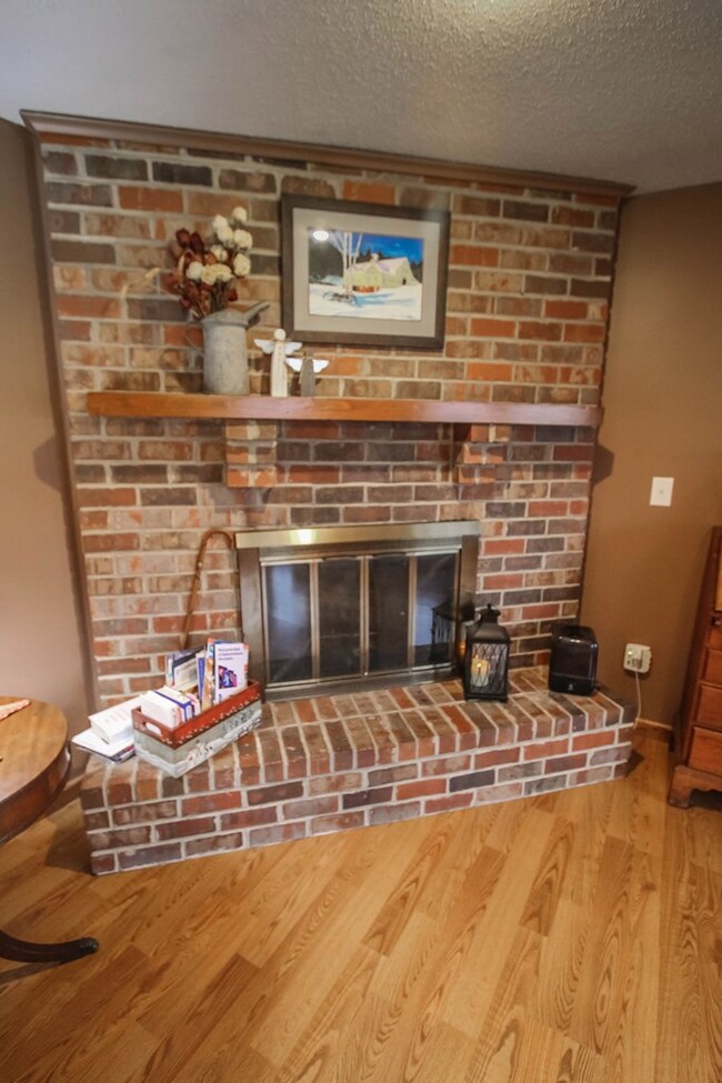 Wood Burning Fireplace