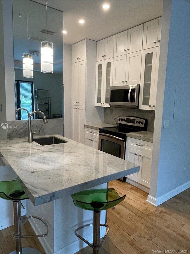 Recently upgraded kitchen